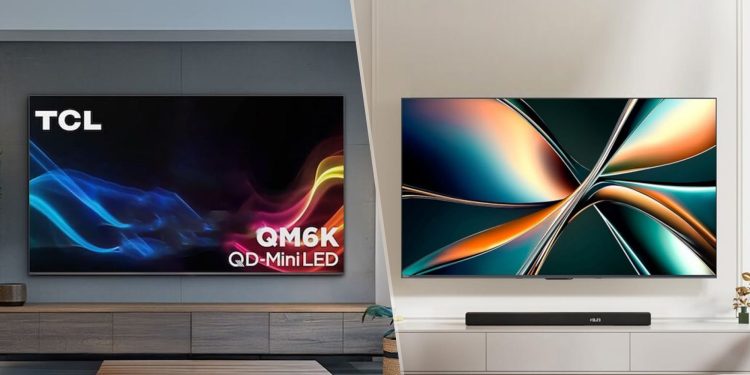 Hisense U65QF vs TCL QM6K: ¿Qué televisor Mini-LED económico debería comprar?