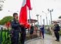 Realizan ceremonia de izamiento del Pabellón Nacional en Mala | PERÚ