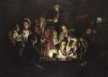 Joseph Wright del mundo a la luz de las velas de Derby
