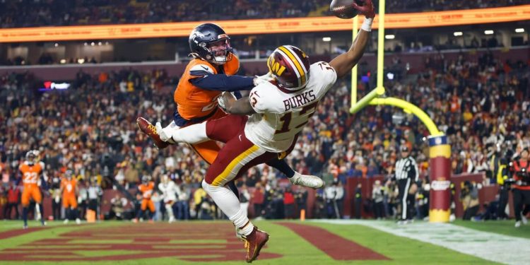 Actualizaciones en vivo de Broncos vs. Commanders: Washington retoma el liderazgo con una atrapada milagrosa de TD de Burks