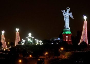 El pesebre de El Panecillo ya tiene fecha para su encendido en Quito