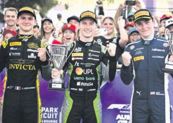 Joshua Duerksen, entre los dueños del podio de la Fórmula 2 – Deportes