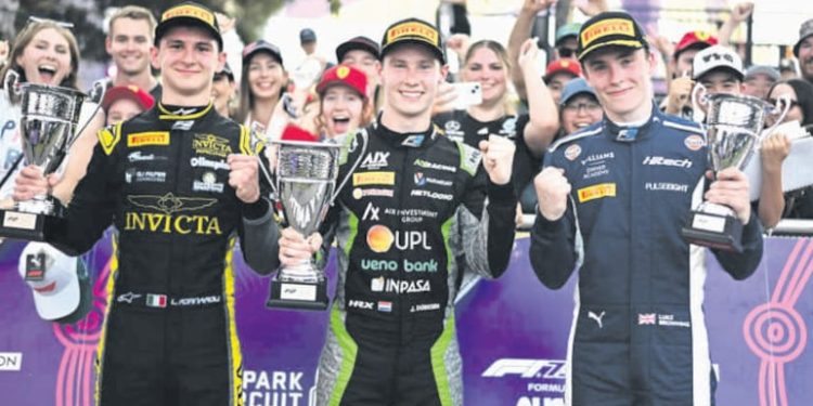 Joshua Duerksen, entre los dueños del podio de la Fórmula 2 – Deportes