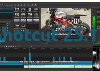 Shotcut 25.12 da un salto en calidad con flujo de color lineal y 10 bits