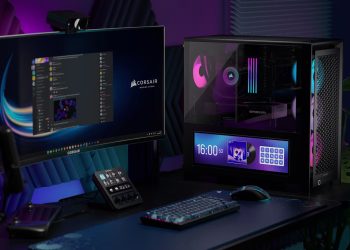 Corsair agrega una nueva entrada con pantalla táctil a su serie de cajas Frame, y no entiendo por qué