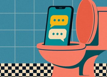 ¿Usas el móvil en el baño? Tu cuerpo y tu salud podrían estar pagando el precio.