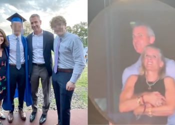 Exdirector captado por la 'kiss cam' en concierto de Coldplay reaparece con su esposa y evita el divorcio