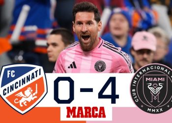 Show de Messi (gol y tres asistencias) para llevar al Inter Miami a la final de Conferencia