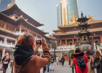 El turismo receptor de China registró grandes aumentos