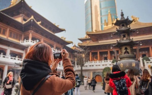 El turismo receptor de China registró grandes aumentos