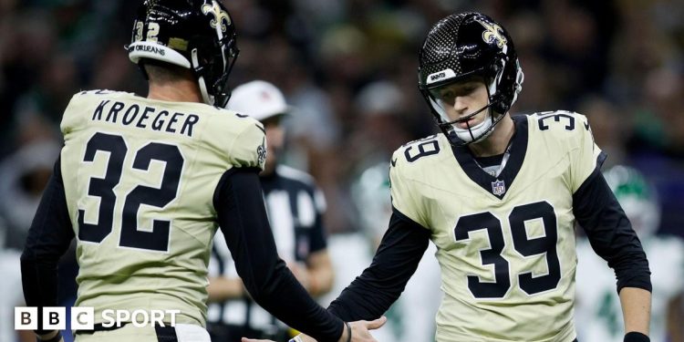 New York Jets 6-29 New Orleans Saints: Charlie Smyth firma un nuevo acuerdo con 17 puntos en la victoria