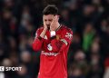 Man Utd 1-1 West Ham: Ira y frustración en Old Trafford