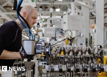 La economía del Reino Unido se contrajo inesperadamente un 0,1% en octubre