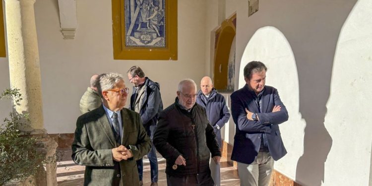 Lucena rescata con la Diputación el claustro del Convento de la Madre de Dios