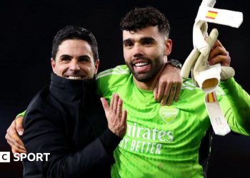 'El portero más ofensivo de la liga': cómo David Raya sustenta el éxito del Arsenal