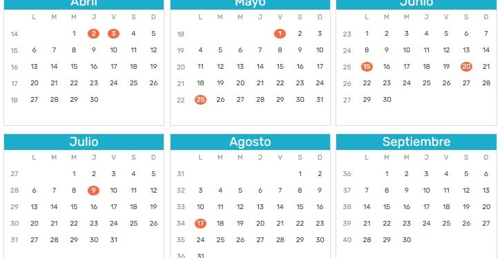 Feriados 2026 en Argentina: revelan 3 multas de semana XL