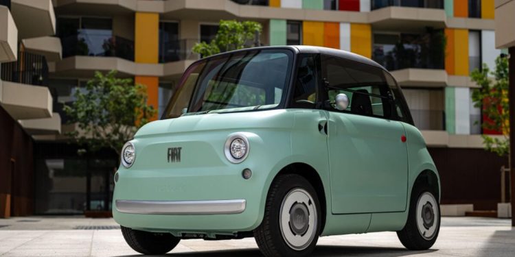 Fiat venderá un pequeño vehículo eléctrico en EE. UU. con una velocidad máxima de 28 mph
