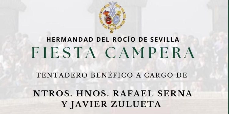 La Hermandad del Rocío de Sevilla organiza un tentadero benéfico con Rafael Serna y Javier Zulueta