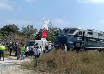 Al menos trece muertos y casi un centenar de heridos al descargar el tren Interoceánico en el sur de México