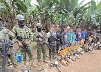 Fuerzas Armadas desarticulan presunta operación de minería ilegal en La Maná