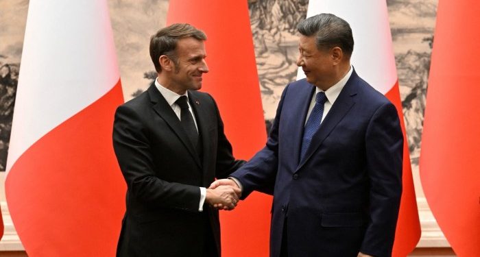 Los «desequilibrios insoportables» ensombrecen la bonhomía de Emmanuel Macron en Beijing