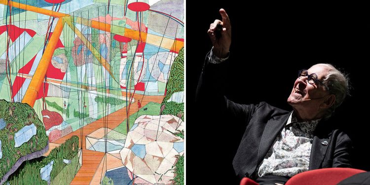 Sir Peter Cook sobre el optimismo y el poder del dibujo.