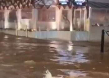 Una fuerte tromba de agua deja graves inundaciones en Cártama y Marbella