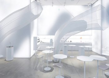 Kazuyo Sejima da forma a POLA GINZA como un paisaje parecido a un jardín en Tokio