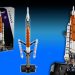 LEGO Technic NASA Artemis: la razón de 70 cm que muestra como función un vero lancio spaziale