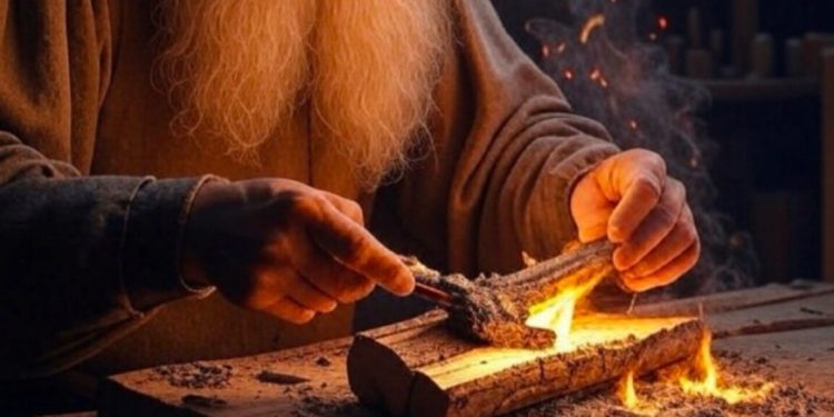 El método de carbonización de madera de Leonardo es anterior a la práctica japonesa