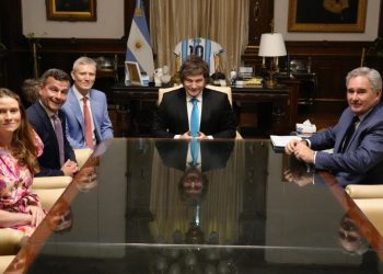 Javier Milei recibió en Casa Rosada al viceprimer ministro de Nueva Zelanda, David Seymour