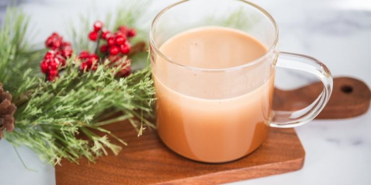 Receta saludable de moca de menta