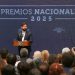Presidente Gabriel Boric encabeza entrega de los Premios Nacionales 2025 en La Moneda
