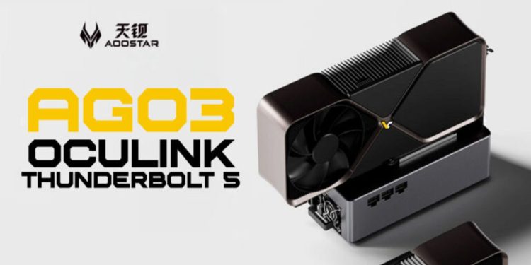 La base AG03 eGPU de Aoostar llega con especificaciones sólidas pero omite M.2 y LAN, lo que deja a los usuarios buscando soluciones