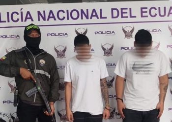 Dos sujetos aprehendidos como sospechosos de una muerte violenta en Guayaquil