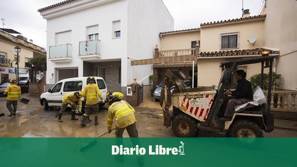 Temporal en España provoca inundaciones en Murcia y Málaga