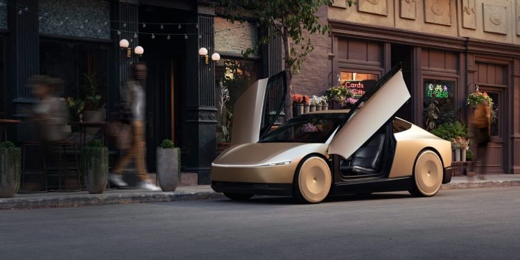 Robotaxis en la naturaleza: el cibertaxi de Tesla atraviesa el tráfico de Austin