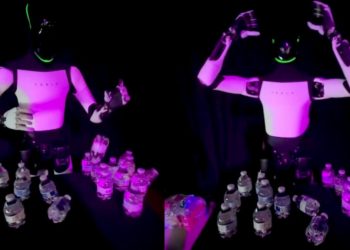 El robot Optimus de Elon Musk colapsa de una manera hilarantemente sospechosa