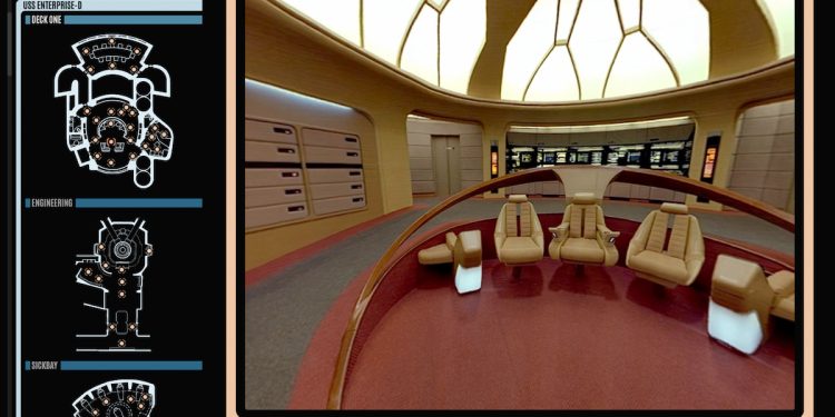Trekorama permite trasladarse a los puentes de mando de las naves de Star Trek (ya la Estación Espacial Internacional también)