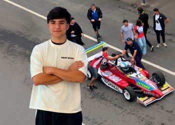 Sebastián Caram, el pibe que sueña con la Fórmula 4: hashtag viral, amor por Racing y entrenamiento con una Amarok :: Olé