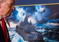 Trump anuncia planes para un nuevo buque de guerra de la Armada y una 'Flota Dorada': NPR
