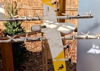 Vi un dron repartiendo pasteles en Atlanta y fue una experiencia increíblemente brillante