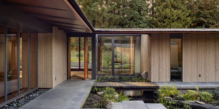 Wittman Estes construye una casa con estudios creativos integrados.