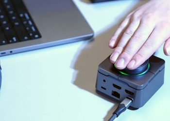 HubKey Pro 2 es un controlador circular financiado mediante crowdfunding con teclas totalmente personalizables y un concentrador multifuncional dual 4K