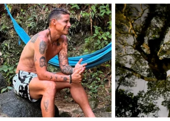 James Rodríguez pasa fin de año en paradisíaco destino, en medio de la incertidumbre sobre su futuro