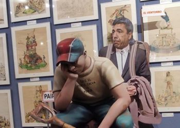 Compromís denuncia que la Diputación censura una exposición por un 'ninot' crítico con Mazón