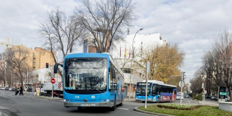 Los viajes en autobuses de EMT Madrid y Bicimad serán gratuitos los días 8 y 9 de enero