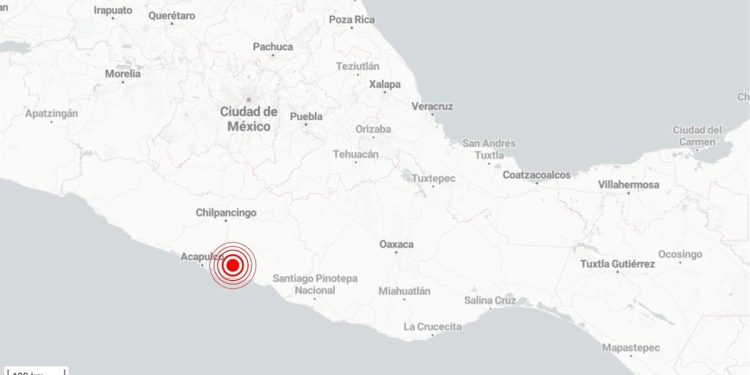 Registrado un terremoto de magnitud 6,5 en el sur de México