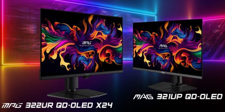 MSI presenta nuevos monitores OLED para juegos